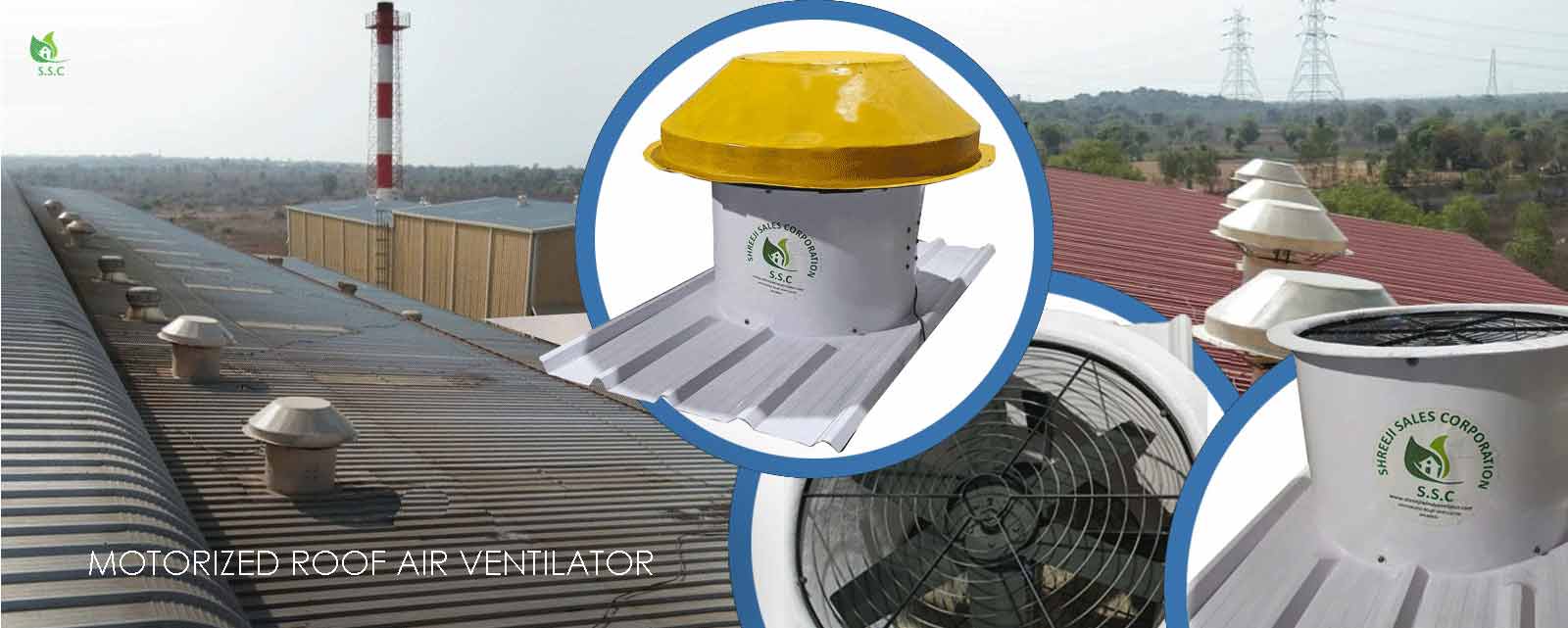 shreeji sales corporations Wind Ventilator